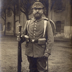 Soldier of the German 14th Regiment, WW1
