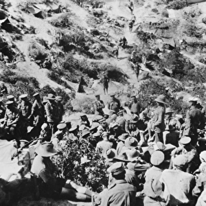 Soldiers at Gallipoli WWI