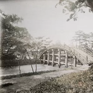 Soribashi Bridge, Sumiyoshi Shinto Shrine, Drum Bridge, Osaka