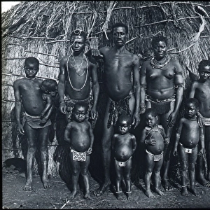South Africa - A Group of Zulu Natives