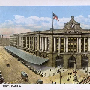 South Station, Boston, Massachusetts, USA