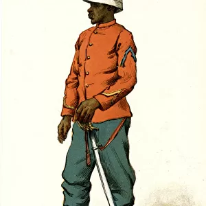 Spahi soldier from Senegal