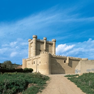 Spain. Fuensaldana Castle