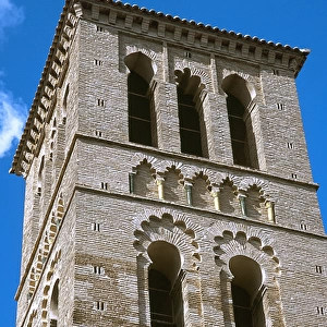 Spain. Toledo. Santo Tome Church. Mudejar tower. 14th centur