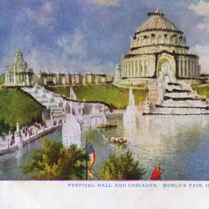 St. Louis Worlds Fair - Festival Hall and Cascades