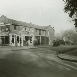 Black and White Print of Sidcup House Stables circa 1900 Black and White Print of Sidcup House Stables circa 1900