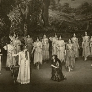 Stage shot of a performance of Iolanthe