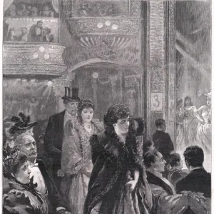 In the Stalls at the Empire Theatre, 1894