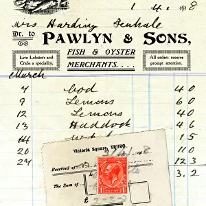 Stationery, Pawlyn & Sons, Victoria Square, Truro, Cornwall