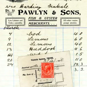 Stationery, Pawlyn & Sons, Victoria Square, Truro, Cornwall