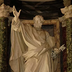 Statue of St Peter, Basilica di San Giovanni in Laterano