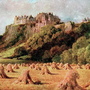 Stirling Castle from Kings Knot, Stirling, Scotland