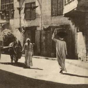 Street Scene in Cairo, Egypt