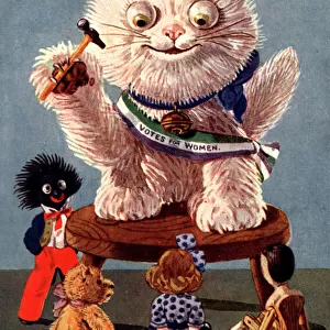 Suffragette Militant Cat Fifi