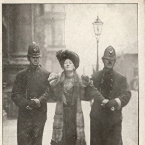 Suffragette Votes for Women Arrested Policemen