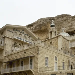 Syria. Maloula. Mar Tecla Monastery. Near East