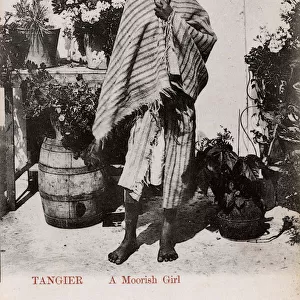 Tangier, Morocco - A Moorish Girl