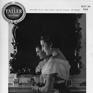 Tatler cover - Mrs Peter Thorneycroft by Madame Yevonde