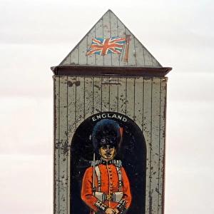 Tea Caddy in the form of a sentry box
