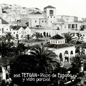 Tetouan, Morocco - Plaza de Espana