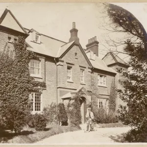 Thomas Hardy, English novelist and poet, at Max Gate