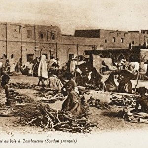 Timbuktu, Mali - The Wood Market