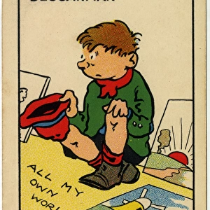 Tinker, Tailor playing card - Beggarman