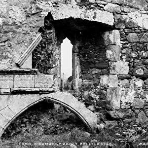 Tomb, Bonamargy Abbey, Ballycastle