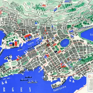 Norway Jigsaw Puzzle Collection: Bergen