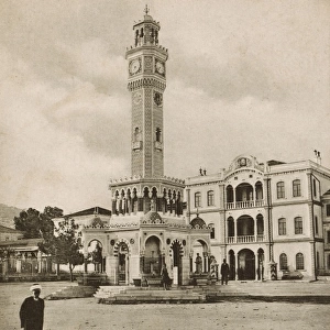 Tower built to commemorate Jubilee of Sultan Abdulhamid II