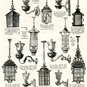 Trade catalogue of lamps 1911