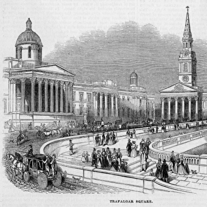Trafalgar Square 1842