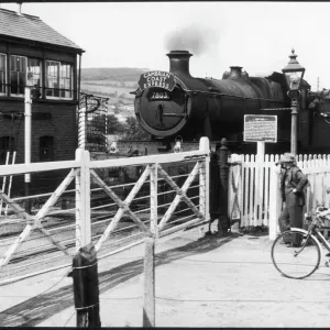 Cambrian Coast Express Print at Llanbadarn Crossing