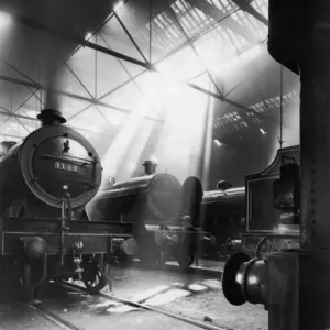 Euston Locomotive Sheds Print