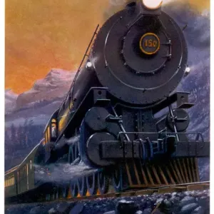 The Overland Limited 1913 Print