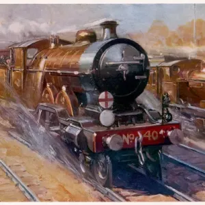 Southern Belle Express Print - A London to Brighton Train