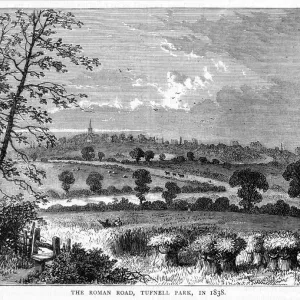 Tufnell Park Roman Road Print, Islington Country Landscape Tufnell Park Roman Road Print, Islington Country Landscape