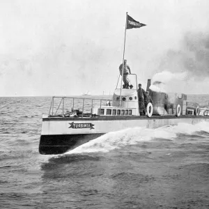 Turbinia - steam turbine-powered steamship