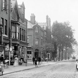 Urmston Station Road early 1900s