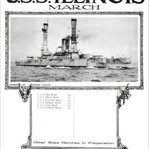 USS Illinois March