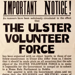 UVF - Ulster Volunteer Force Poster