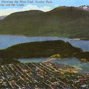 Vancouver, British Columbia, Canada - Aerial View