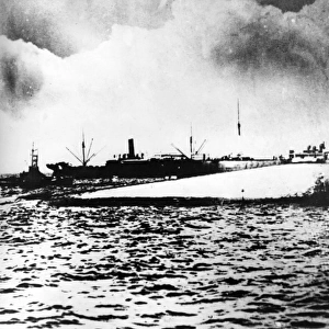 Various ships at sea, WW1