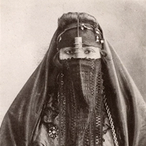 Veiled Egytian Woman - Cairo