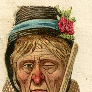 Victorian Scrap -- Charwoman