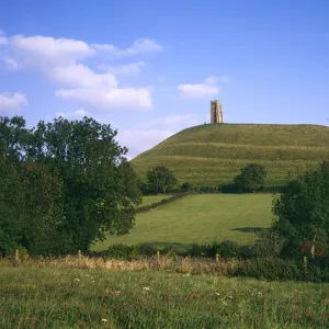 View of Glastonbury Tor, Somerset