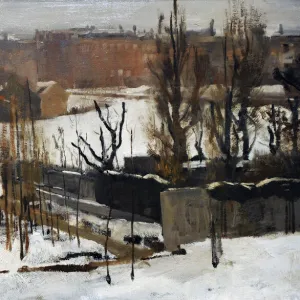 View of the Oosterpark, Amsterdam, in the Snow, 1892, by Geo