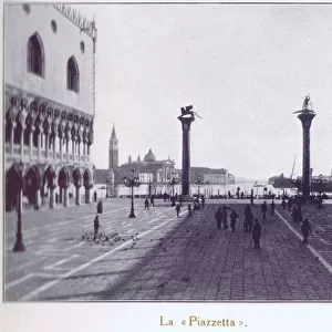 A view of the Piazzetta or Piazza San Marco, Venice, 1929
