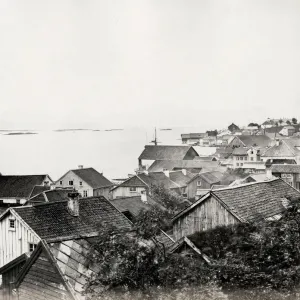 View of the sea at Molde, Romsdal, Norway