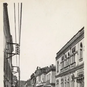 View of Tebessa Street, Souk Ahras, NE Algeria